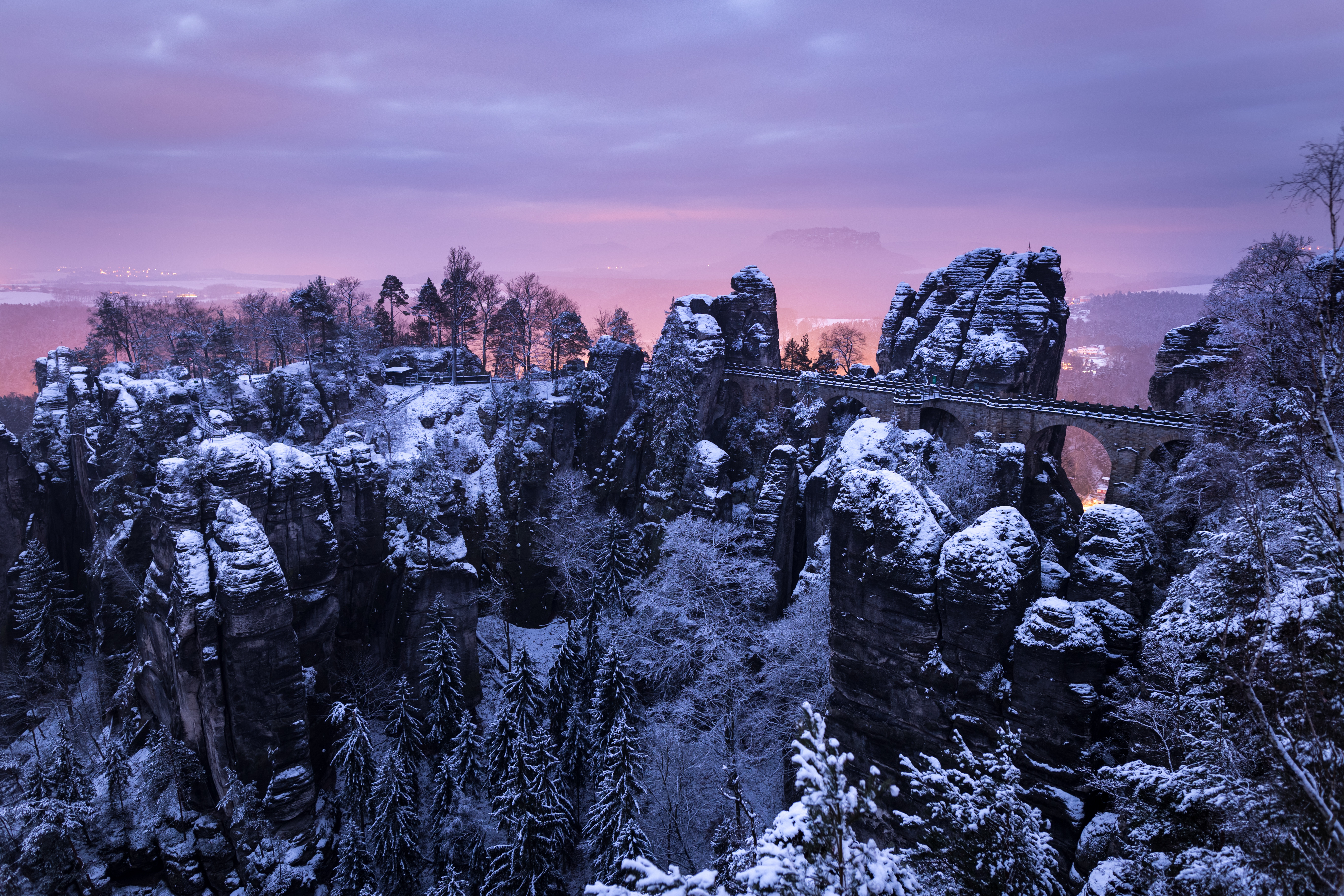 Bastei Bridge viewpoint